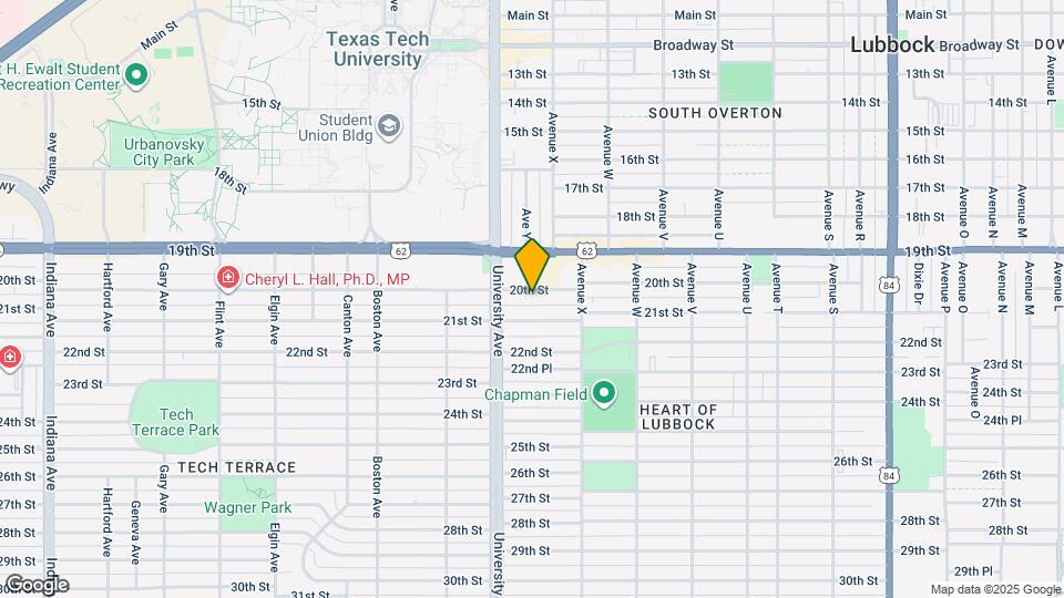 2423 20th St Map and Location Details