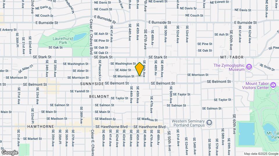 806 SE 45th Ave Map and Location Details