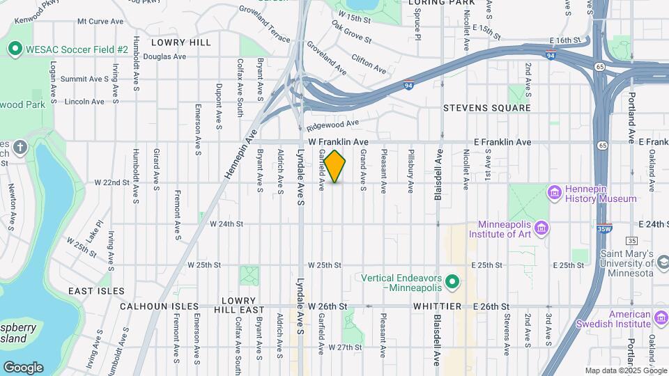 509 W 22nd St Map and Location Details