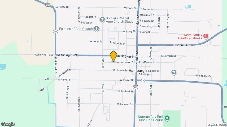 409 W Jefferson St Mapa y Detalles de la Ubicación