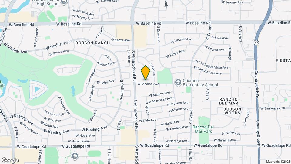 2359 S Wycliff Cir, Unit 2327 Mapa y Detalles de la Ubicación