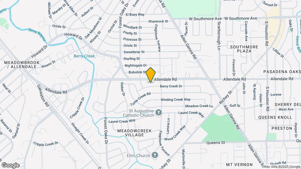 5535 Berry Creek Dr Map and Location Details