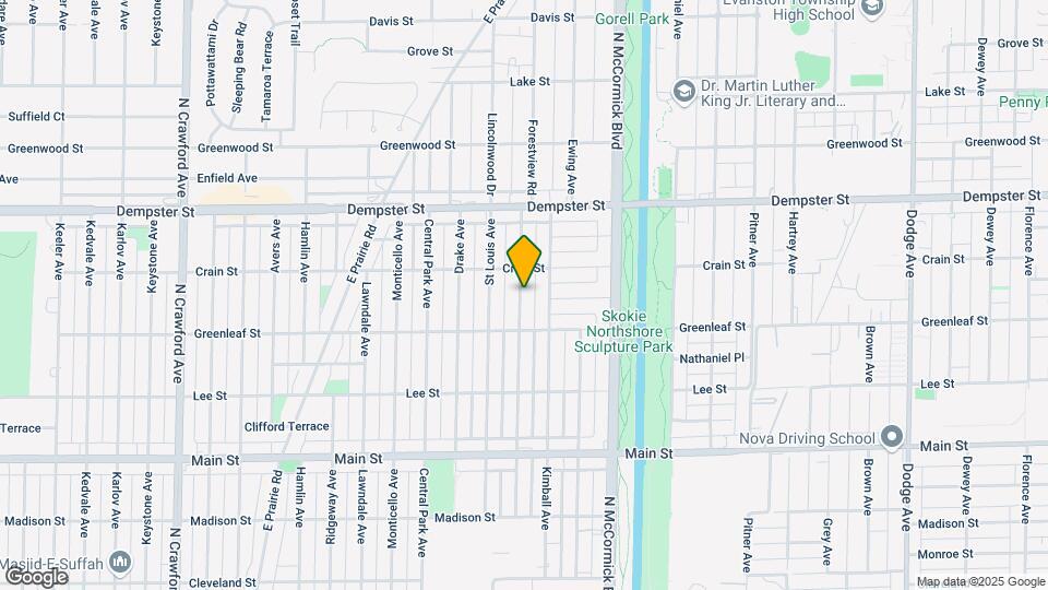 8635 Trumbull Ave, Unit 1 Mapa y Detalles de la Ubicación