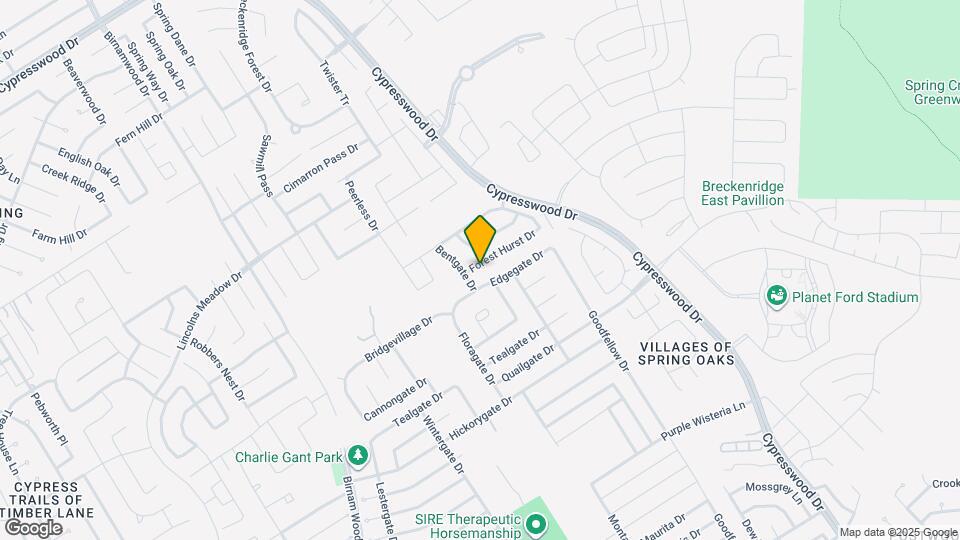 4914 Forest Hurst Dr Map and Location Details