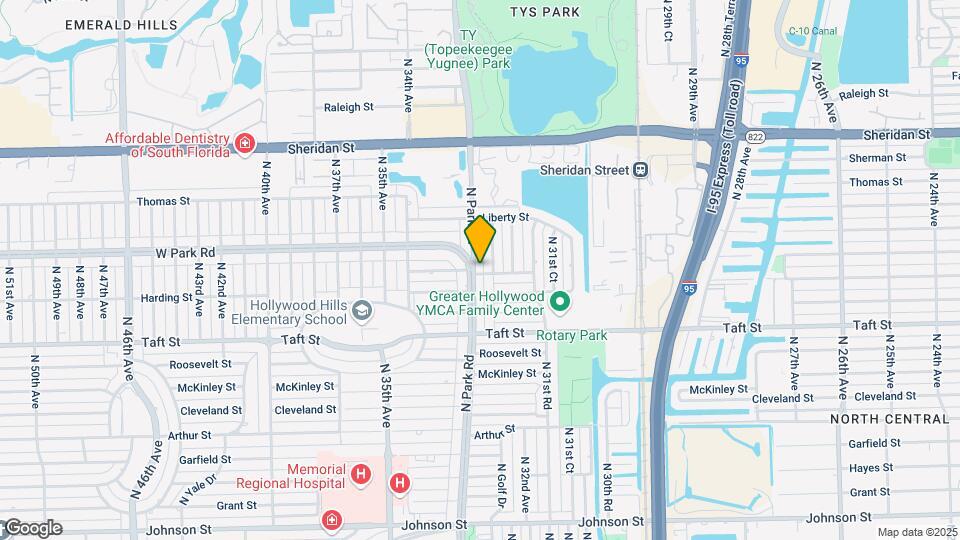 2001 N Park Rd-Unit -0 Map and Location Details
