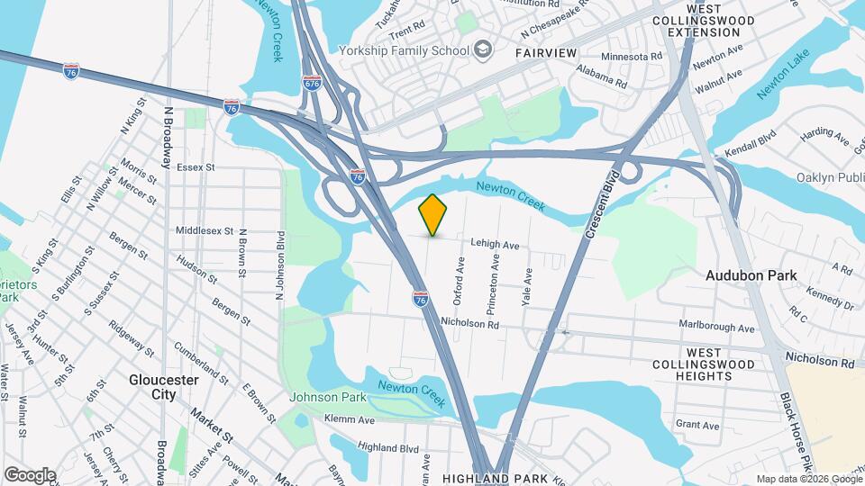 326 Lehigh Ave Map and Location Details