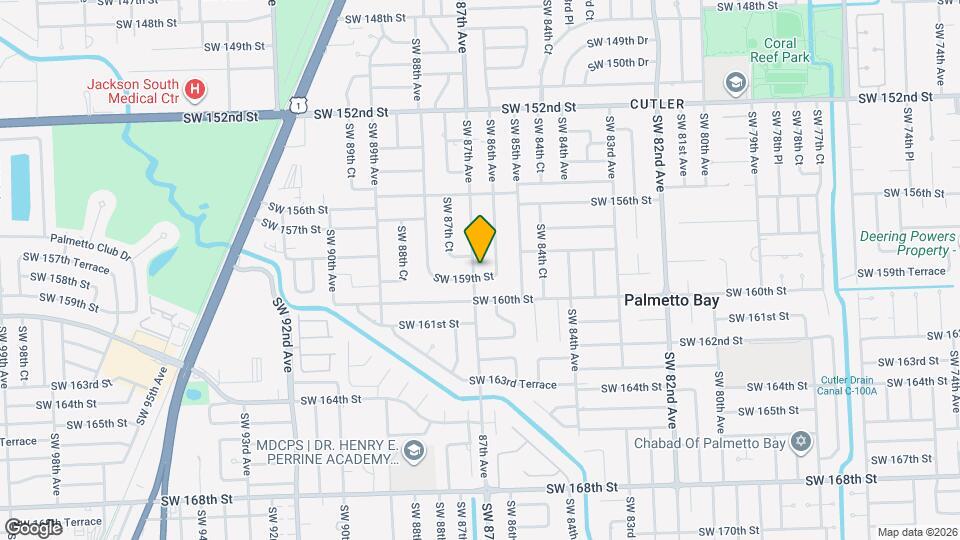 15845 SW 87th Ave Map and Location Details