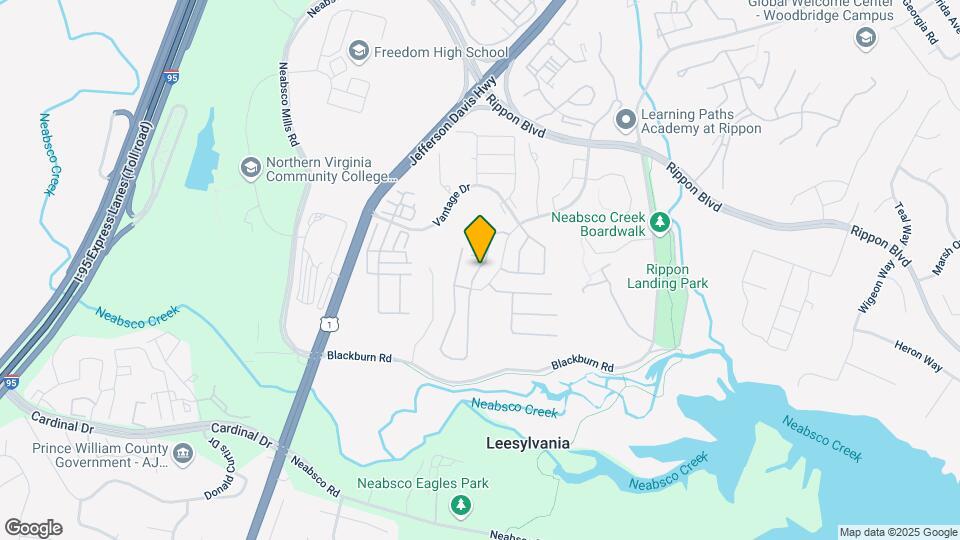 15627 Horseshoe Ln Map and Location Details