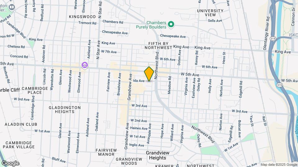 1335 Ida Ave Mapa y Detalles de la Ubicación