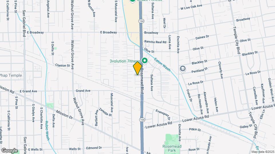 5109 Rosemead Blvd Map and Location Details