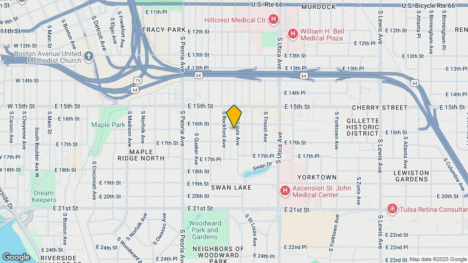 1614 S St Louis Ave Map and Location Details