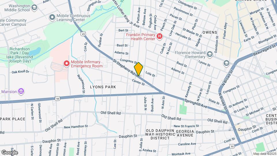 1361 St Stephens Rd Mapa y Detalles de la Ubicación