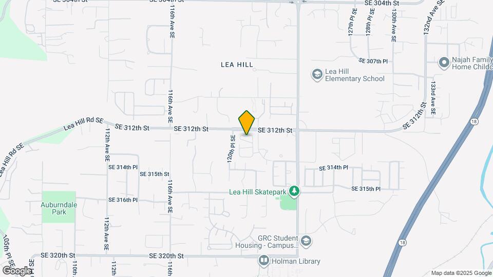 12022 SE 312th Pl Map and Location Details
