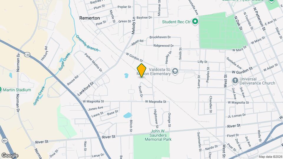 1214 Melissa Dr Map and Location Details