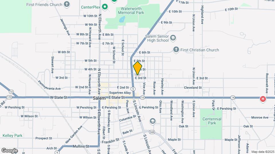746 E 3rd St Map and Location Details
