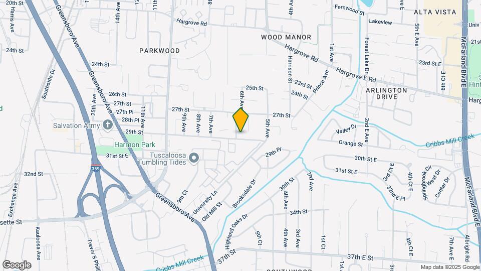 520 29th St Map and Location Details