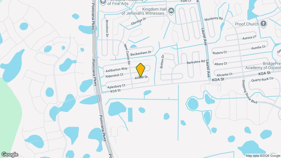 243 Anson Dr Mapa y Detalles de la Ubicación