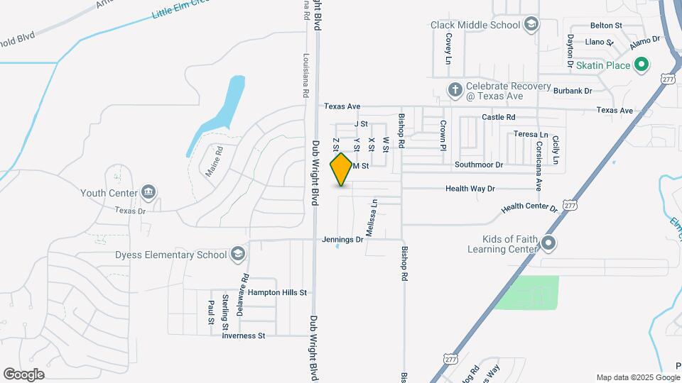 6218 Princess Ln Map and Location Details