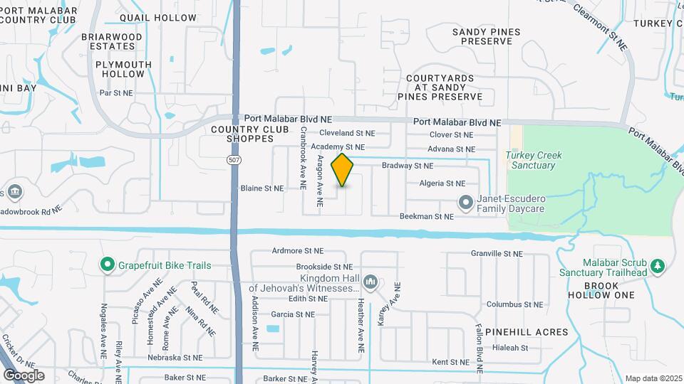 2028 Gloria Cir Mapa y Detalles de la Ubicación