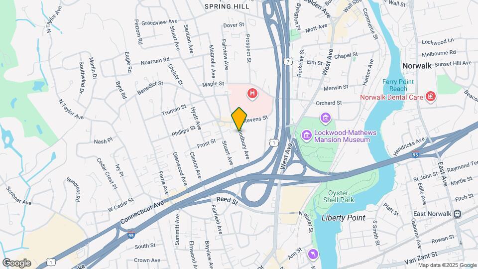 24 Woodbury Ave Map and Location Details