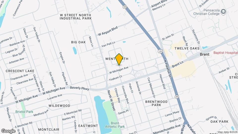 1003 Concordia Blvd Map and Location Details