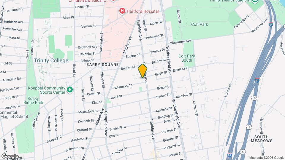 Marconi Plaza Map and Location Details