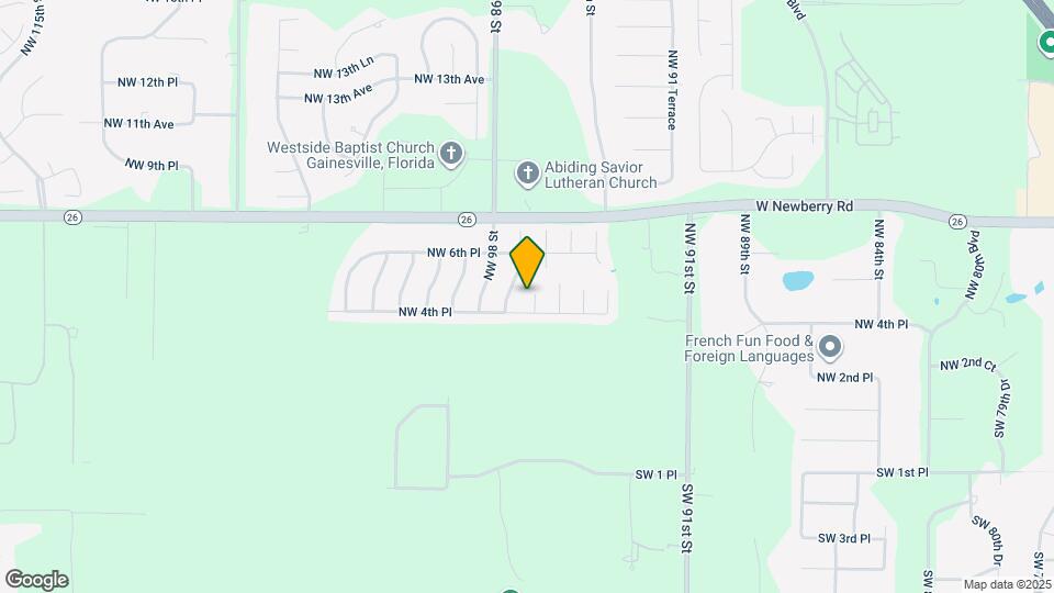 428 NW 96 Way Map and Location Details
