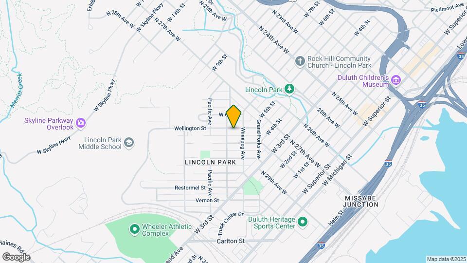 2814 Wellington St, Unit 2814 upper Map and Location Details