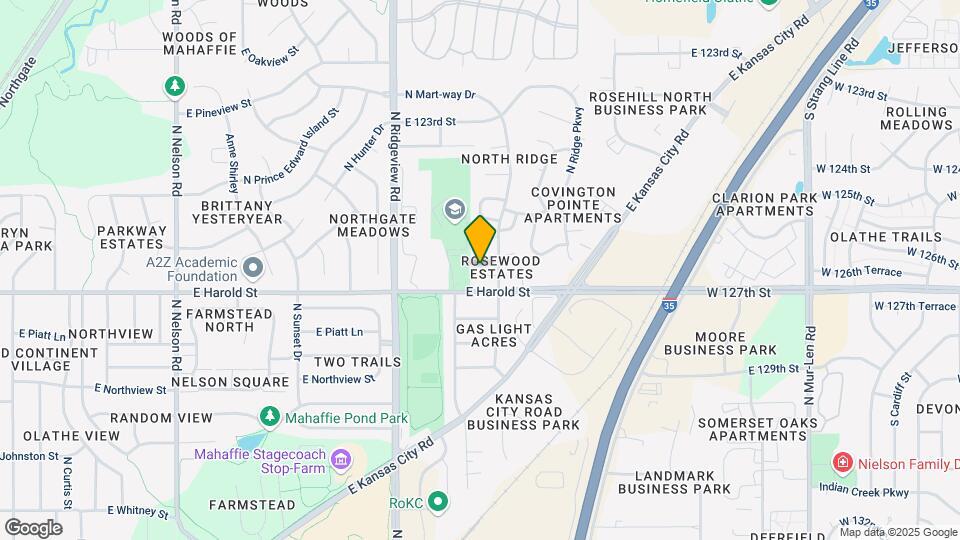 1151 N Mart-way Dr Mapa y Detalles de la Ubicación