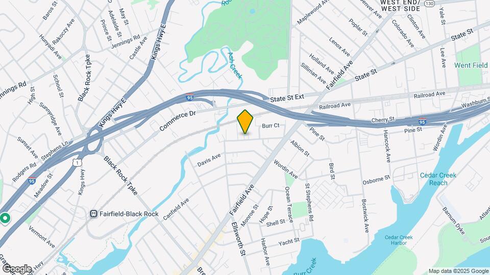 174 Orland St, Unit Room for rent Map and Location Details