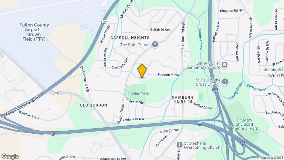 3566 Adkins Rd NW Map and Location Details