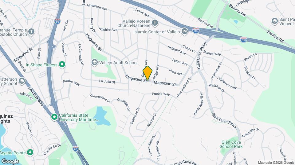 1733 Magazine St Map and Location Details