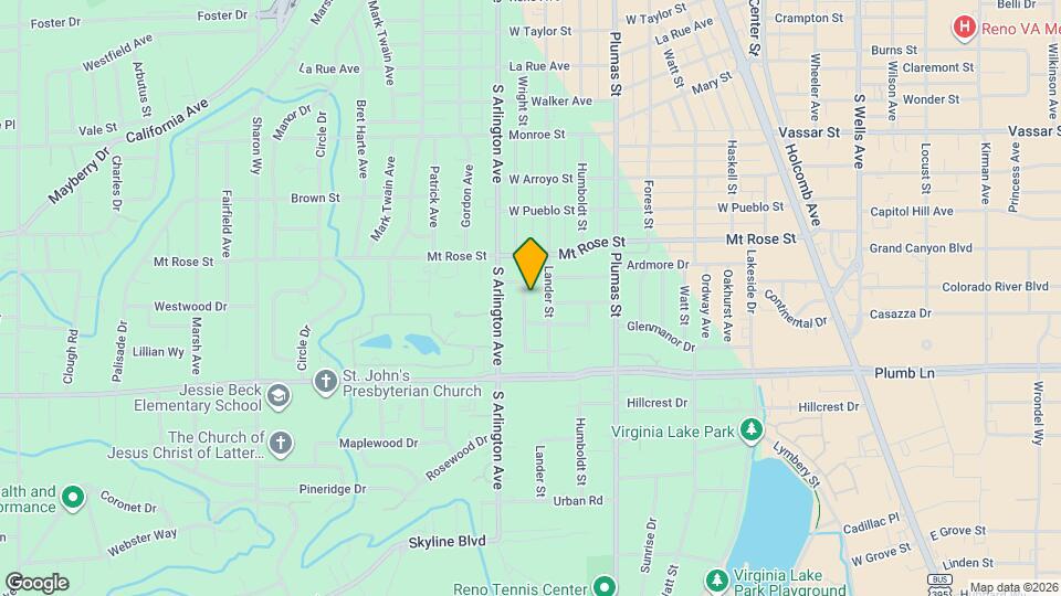 1645 Shangri-La Dr Map and Location Details