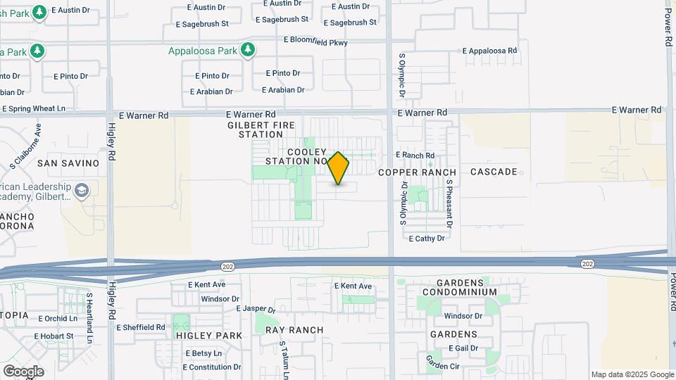 3854 E Sabra Ln Map and Location Details