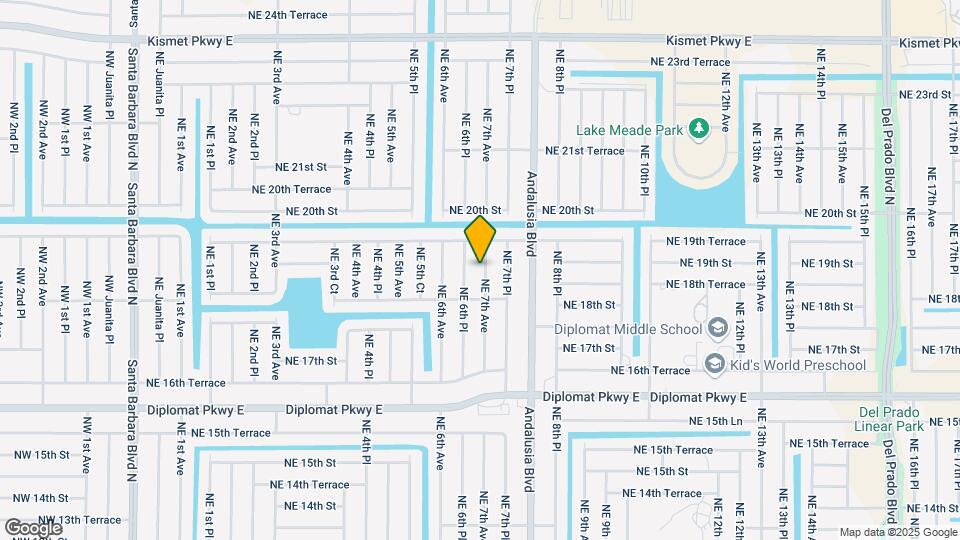 1820 NE 7th Ave Map and Location Details