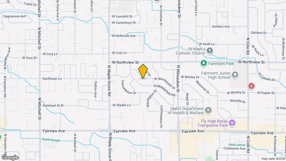8605 W Winchester Dr Mapa y Detalles de la Ubicación