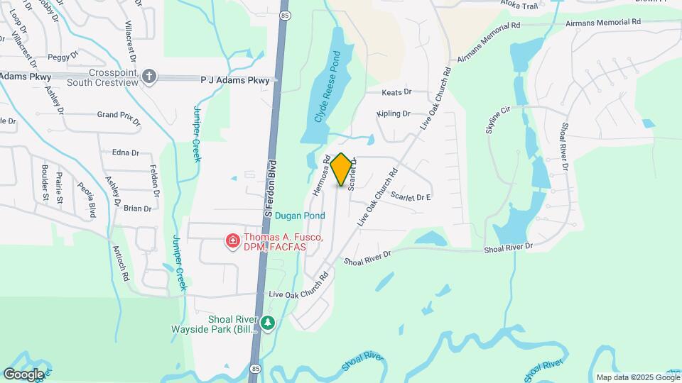 4600 Hermosa Rd Map and Location Details