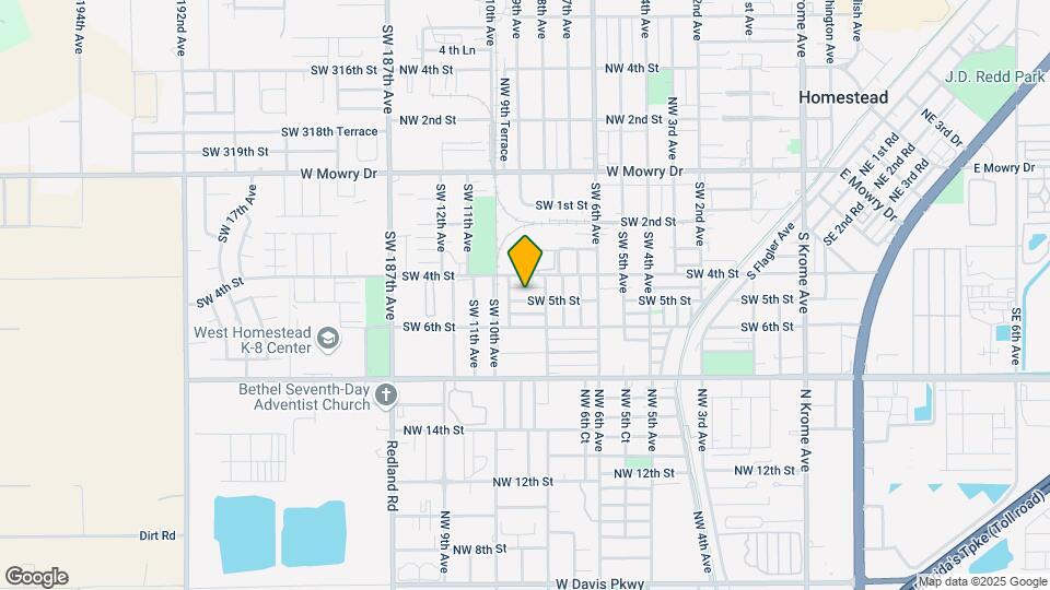 837 SW 5th St Map and Location Details