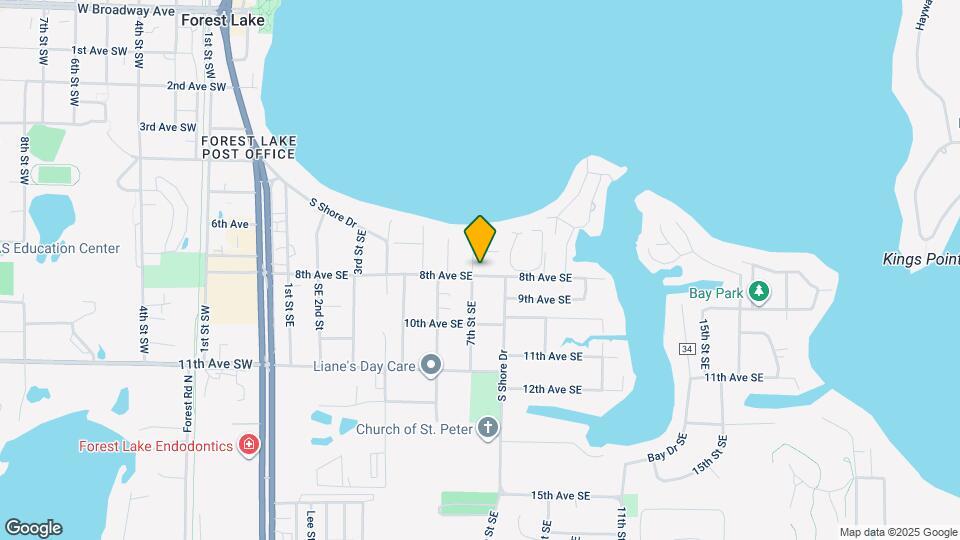 707 S Shore Dr Map and Location Details