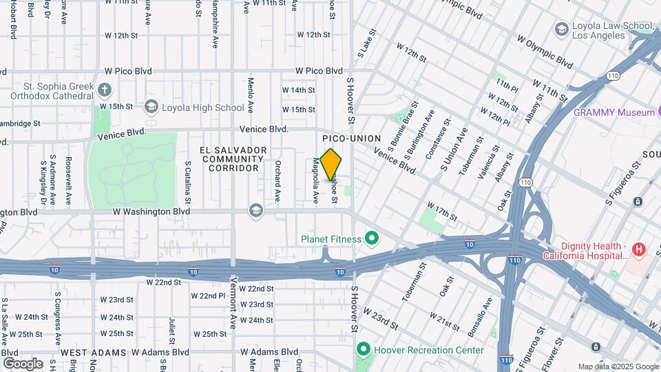 1817 Arapahoe St Mapa y Detalles de la Ubicación