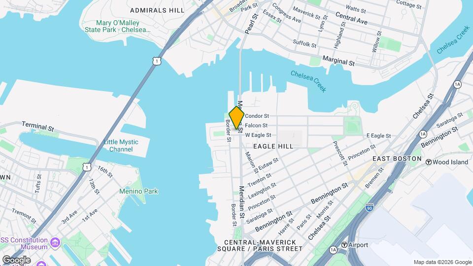 430 Meridian St Map and Location Details