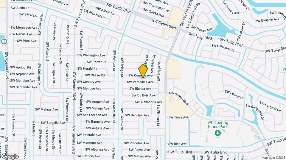 981 SW Versailles Ave Map and Location Details