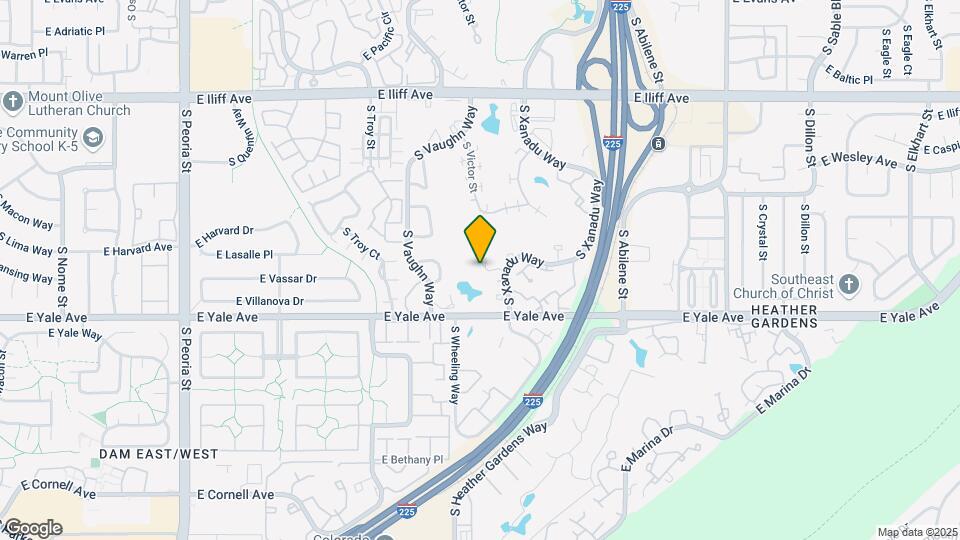 2675 S Xanadu Way Map and Location Details