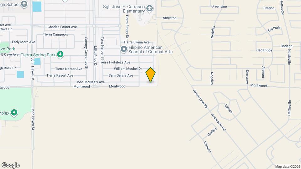 14936 John McNeely Ave Map and Location Details