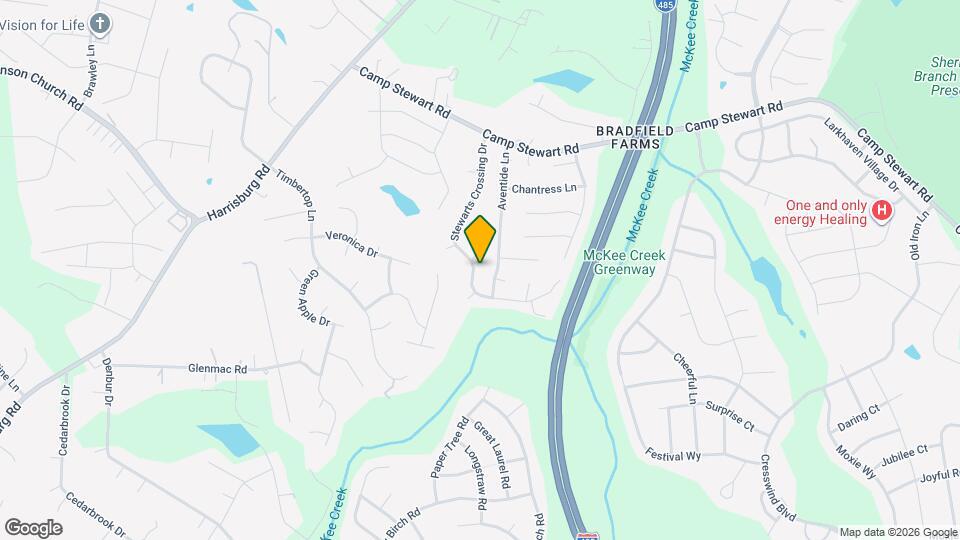 11822 Stewarts Crossing Dr Map and Location Details