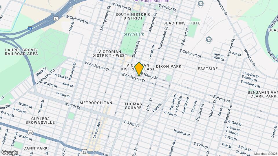 212 E Anderson St Mapa y Detalles de la Ubicación