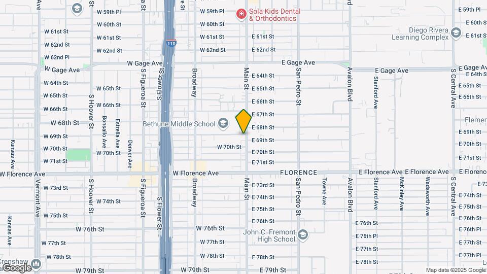 6901-6905 S Main St Map and Location Details