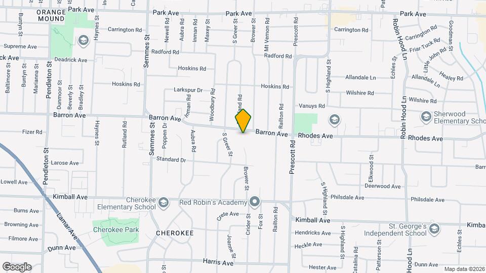 3277 Barron Ave Mapa y Detalles de la Ubicación