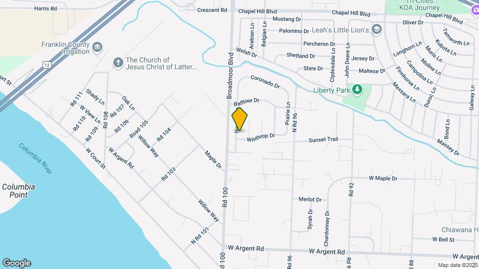 3915 Hayden Ln Map and Location Details