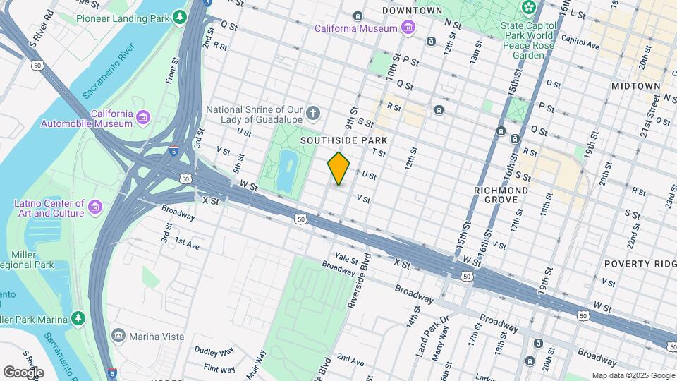 916-918 V St Map and Location Details